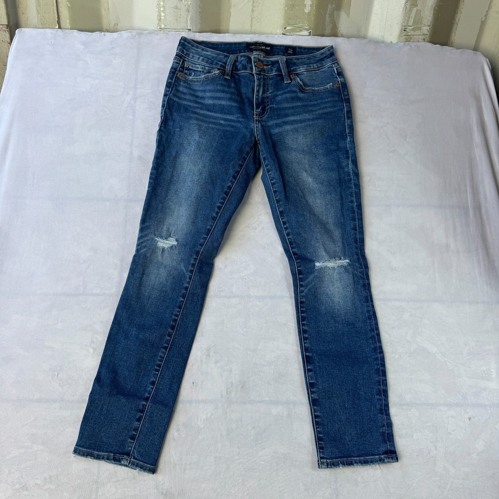 Lucky Brand Lolita Skinny Jeans Women 2/26 Blue California Casual Ankle Cheville